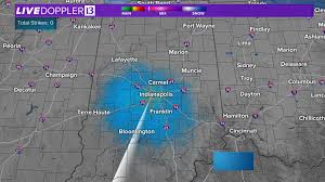 It will alert you to severe weather where ever you are in the world. Indianapolis Live Doppler 13 Radar Wthr Com