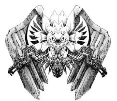 Aztec Dragon With Wings By Neogzus On Deviantart Aztec Drawing Aztec Art Aztec Tattoo Designs
