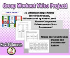 group workout routine project