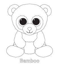 Bamboo The Panda Ty Beanie Boo Beanie Boo Birthdays Pictures Of Beanie Boos Beanie Boo Party