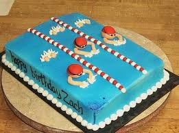 Swimming Cake Pool Cake Swimming Cake Cake