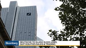 The scene outside deutsche bank nyc office as layoffs began. Deutsche Bank Slashes 18 000 Jobs Bloomberg