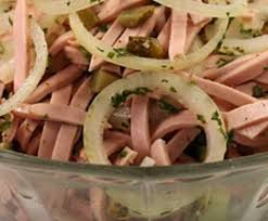 Wurstsalat Rezept Wurstsalat Vorspeisen Salat Salat