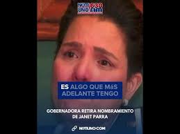 Llora Janet Parra tras no tener votos en Senado