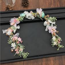 Elastic band fits most heads, very comfortable to wear. Women Bridesmaid Hair Flower Headbands Wedding Hair Accessories Bridal Flower Crown Headpieces Bridal Flower Girls Garland Hair Jewelry Aliexpress