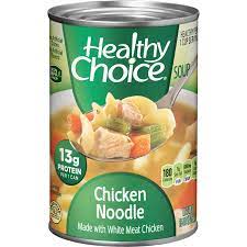 Instant noodles can be healthy. Healthy Choice Chicken Noodle Soup Canned Soup 15 Oz Walmart Com Walmart Com