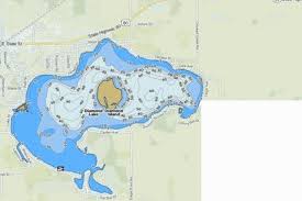 Diamond Lake Fishing Map Us_mi_14_223 Nautical Charts App