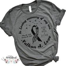 Dad memorial gift, somewhere in heaven my father is smiling down on me i love you dad shirt, in memory of dad tshirt, father passing gift. In Memory Of My Son Tshirt In Loving Memory Of My Son Shirt Memory Of My Son Tshirt Ladies Tshir Memory Shirts Son Shirt Boyfriend Shirt Style