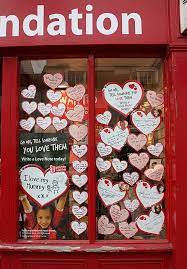 Happy Valentine S Day Geograph Org Uk 1706688 British Heart Foundation Wiki Holiday Window Display Charity Shop Display Ideas Valentines Window Display