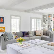 Gray is one of the most popular colors because it works so well with other colors—even black and white. Living Room Cabinets Ornate Trim Moldings Design Ideas