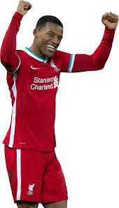 This statistic shows which shirt numbers the palyer has already worn in his career. Georginio Wijnaldum Football Render 75128 Footyrenders