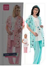 Erdem Sabahlikli Lohusa Pijama Takimi 8458 Erdem Hamile Lohusa Koleksiyonu Hamilelik Donemiyle Birlikte Giyilebilen Sabahlikli Lohusa Pijama Modelleri Pijama