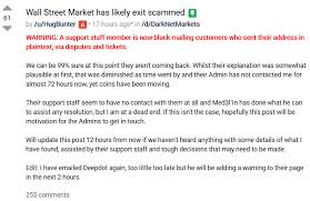 See the time duration for a start and end time you enter, even below is a hours calculator. Wall Street Market Scamming Buyers Linksdarkweb Com