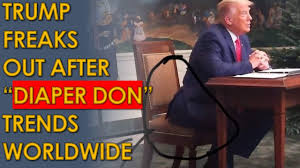 Maybe you would like to learn more about one of these? Trump Snaps After Diaper Don Trends Worldwide On Twitter Youtube