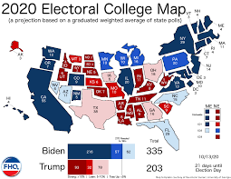 How many days until october 5, 2022. Frontloading Hq The Electoral College Map 10 13 20