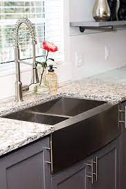 Apron Front Kitchen Sink Kitchen Sink Design Black Stainless Steel Kitchen
