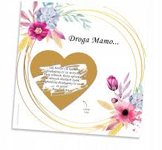 Lila sayed 13 maja 2021, 11:19. Kartka Zdrapka Dzien Matki Mamy Ojca 8994886292 Allegro Pl