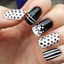 Black and white nail art ideas provide numerous opportunities for beautiful designs in. 8 Black And White Nail Art Design With Style Tips Art Designs And Ideas