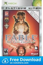 Download Fable The Lost Chapters Microsoft Xbox Xbox Isos Rom Fables Xbox Chapter