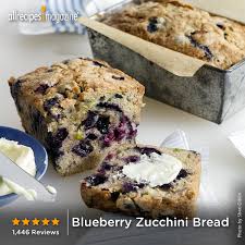Blueberry Zucchini Bread Recipe Blueberry Zucchini Bread Blueberry Recipes Zucchini Bread Recipes