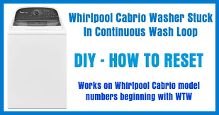 This may drain any excess water that could cause the machine . How To Reset A Whirlpool Cabrio Washing Machine
