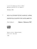 Elizabeth m astorga, age 36, yucaipa, ca 92399 background check. Boletin Estadistico De America Latina Febrero 1967 Statistical Bulletin For Latin America February 1967 Digital Repository Economic Commission For Latin America And The Caribbean