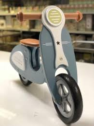 Little Dutch 4385 Holz Laufrad Roller Loopscooter Blau By Schmatzepuffer Personalisierbar Laufrad Roller Spielzeug
