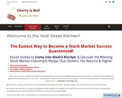 A casual restaurant in cherry street that is focused on local sport and local families. Welcome To The Wall Street Kitchen Cherry Is Red Dmb Tecnologia