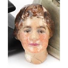 Helen Wickham pottery hand painted figurine 'The Dreamer' together with Old  Cheyne pottery hand pain