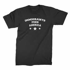 Compre Immigrants Feed America T Shirts Immigrant Shirts Immigrants T Shirt Men High Soft Casual Black Summer Barato Frete Gratis Avaliacoes Reais Com Fotos Joom