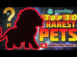 Prodigy Math Game Top Ten Most Rarest Pets Youtube Prodigy Math Game Prodigy Math Pokemon Sketch