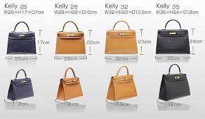 Sizing Guide Of Hermes Kelly Bag Kelly Bag Hermes Kelly Bag Hermes Bags