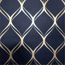 Check spelling or type a new query. Clifton Wave Geometric Wallpaper Navy Gold Wow41964