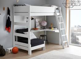The cost of these high sleeper is major merit because they come with low price tags despite their abundant benefits. Anderson Desk High Sleeper With Black Chair High Sleeper Beds Kids Dreams