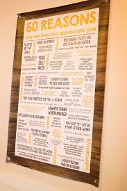 Birthday Gift For 60 Year Old Man Who Has Everything Rustic 60th Birthday Party 60 Reasons Why We Love You Banner Posh N Chic Prints 60th Birthday Ideas For Dad 60th Birthday Ideas For Mom 60th Birthday Gifts