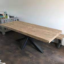 tafel jorg met matrix poot tafel eettafel tafels
