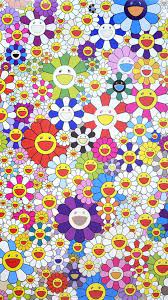 Retro wallpaper iphone hippie wallpaper iphone wallpaper tumblr aesthetic iphone background wallpaper kids wallpaper flower wallpaper flower lockscreen murakami flower indie drawings. Murakami Wallpaper Kolpaper Awesome Free Hd Wallpapers