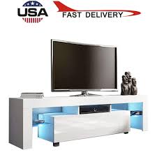 Take your space to the next level with media consoles from cb2 canada. C Easy Modern Tv Stand With Led Lights Luxury High Gloss Tv Cabinet Tv Console Media Storage Television Stand For Living Room Bedroom White Buy Online In Faroe Islands At Faroe Desertcart Com Productid 172354347