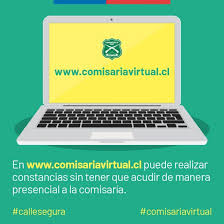 Si el sistema presenta problemas comuníquese con nosotros escribiendo al siguiente correo comisaria.virtual@carabineros.cl. Conoce La Nueva Plataforma Www Comisariavirtual Cl Que Permitira Realizar Constancias En Carabineros A Traves De Tecnologias Digitales Division De Organizaciones Sociales