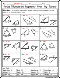 High school, college/university, master's or phd, and we will assign you a writer who can satisfactorily meet your professor's expectations. Similarity Similar Triangles And Proportions Color By Number Worksheet