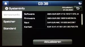Hyundai Kona Ev Firmware Update Navigation Einspielen Stand 03 2020 4k 30fps Youtube