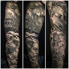 Black And Grey Realism Tattoo Sleeve Realistic Tattoo Dublin Tattoo Ireland Tattoo Tattoo Inspiration Sleeve Tattoo Black And Grey Tattoo L Sleeve Tattoos Black And Grey Tattoos Grey Tattoo