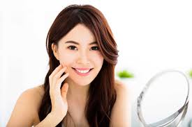 Kết quả hình ảnh cho gương mặt đẹp khi xài serum