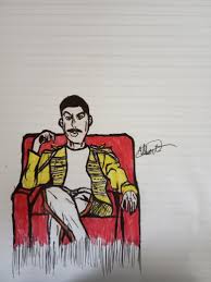 Maybe you would like to learn more about one of these? I Drew Freddie Mercury In The Style Of Yoshikage Kira Queen