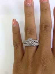 1 Carat Diamond Trio Wedding Ring Set 14k Yellow Gold Engagement Rings Wedding Bands Set Wedding Ring Trio Sets Bridal Rings