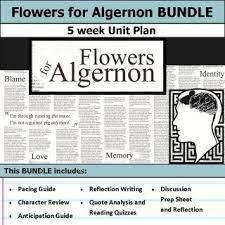 Flowers For Algernon Unit Evidence Based Writing Theme Words Reading Quizzes