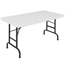 Correll Folding Table 24 X 48 Plastic Adjustable Height Gray R Series Ra2448 Folding Table Office Furniture Accessories Craftsman Desks