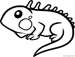 Search through 52583 colorings, dot to dots, tutorials and silhouettes. Iguana Coloring Pages Coloringall