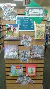 Spanish Books On Money Display May 2018 Spanish Books Book Display Youth Services
