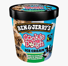 Sometimes when you're digging in to a ben & jerry's pint, you're really just chasing those chunks with reckless abandon. Ben And Jerrys Cookie Dough Icecream Hd Png Download Kindpng